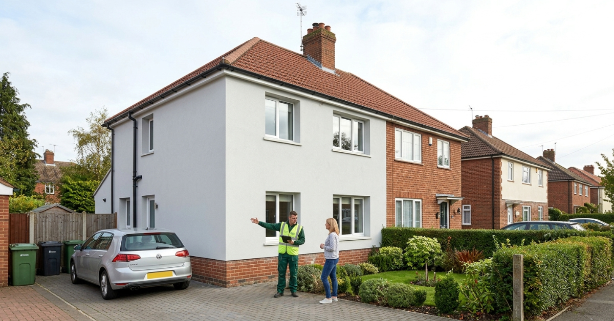 External Wall Insulation for Solid Wall